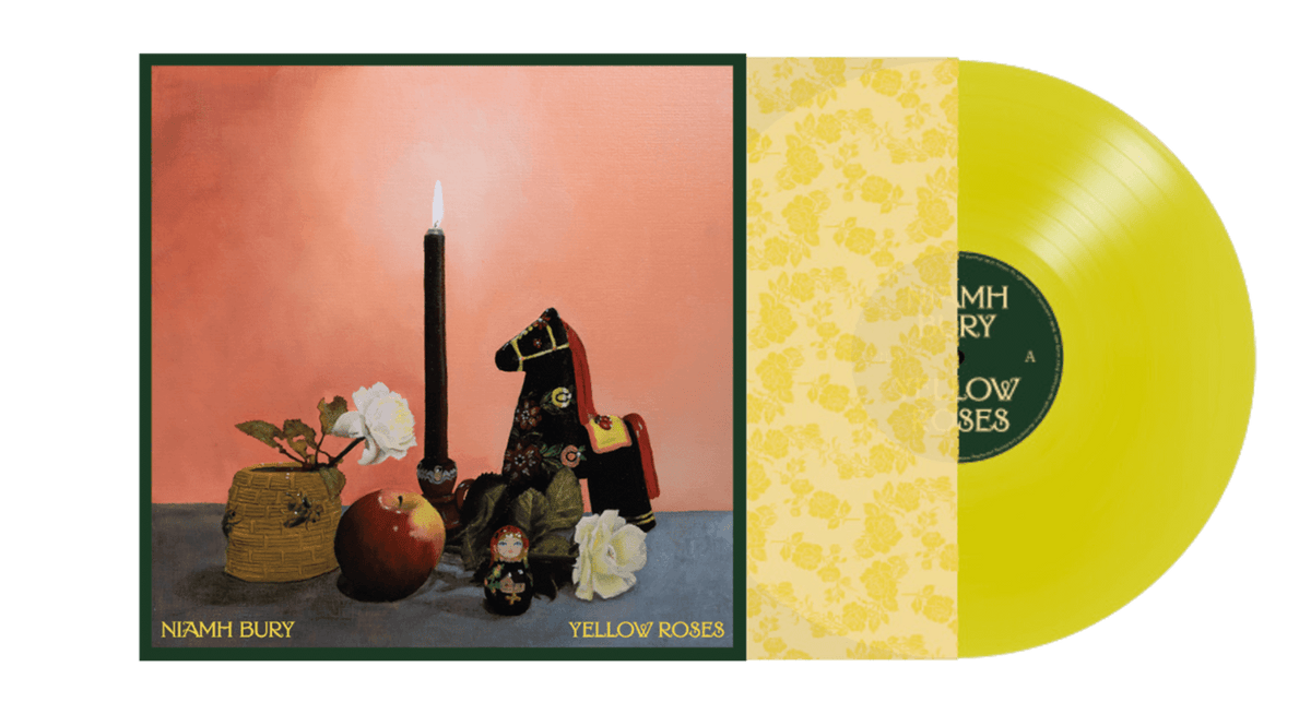 Niamh Bury : Yellow Roses (Yellow Vinyl) + Signed art card