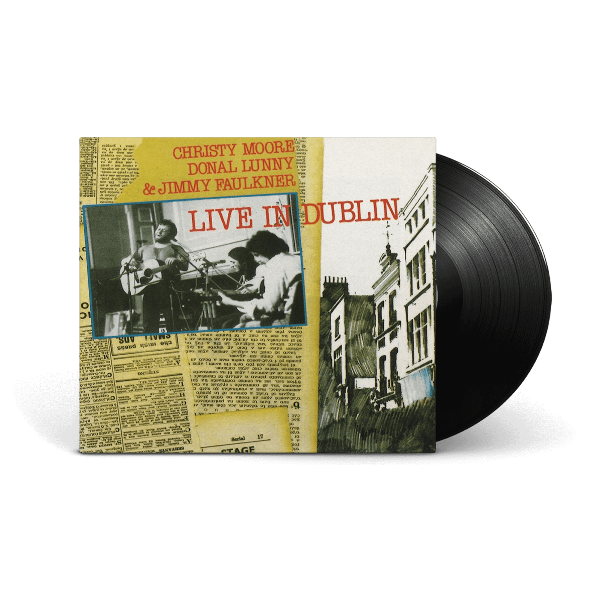 Christy Moore : Live In Dublin (LP) - Claddagh Records