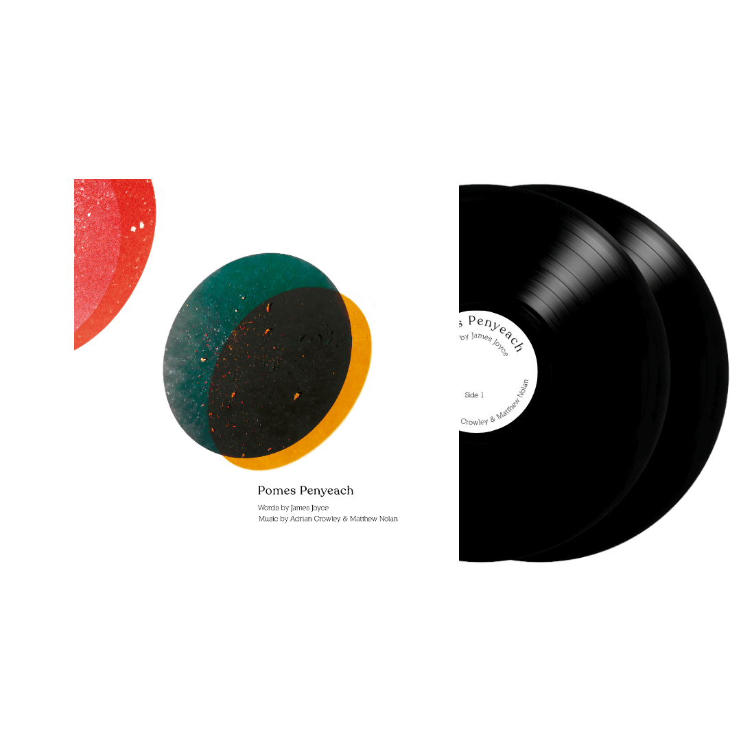 (Pre - Order 12/9) James Joyce, Adrian Crowley &amp; Matthew Nolan – Pomes Penyeach - Claddagh Records