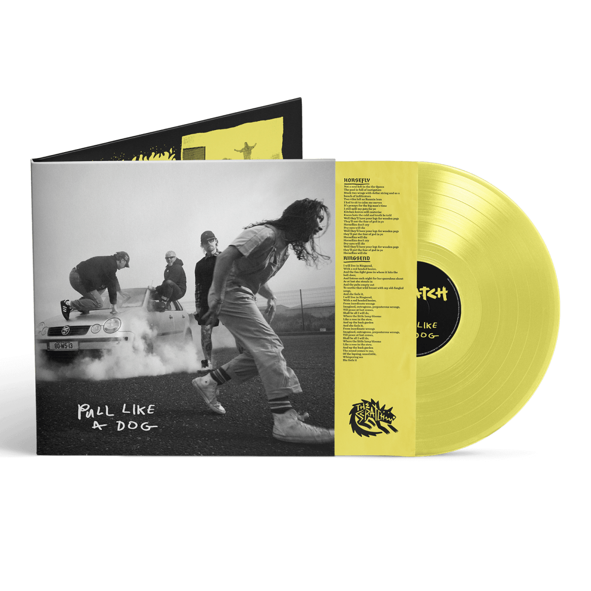 [Pre - Order [13/03] The Scratch : Pull Like a Dog (LP) (Yellow Vinyl) - Claddagh Records