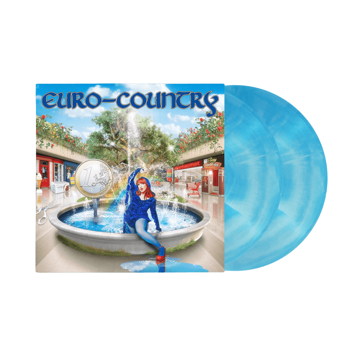 [Pre - Order [28/11] CMAT : Euro Country (Cloudy Blue Vinyl) - Claddagh Records