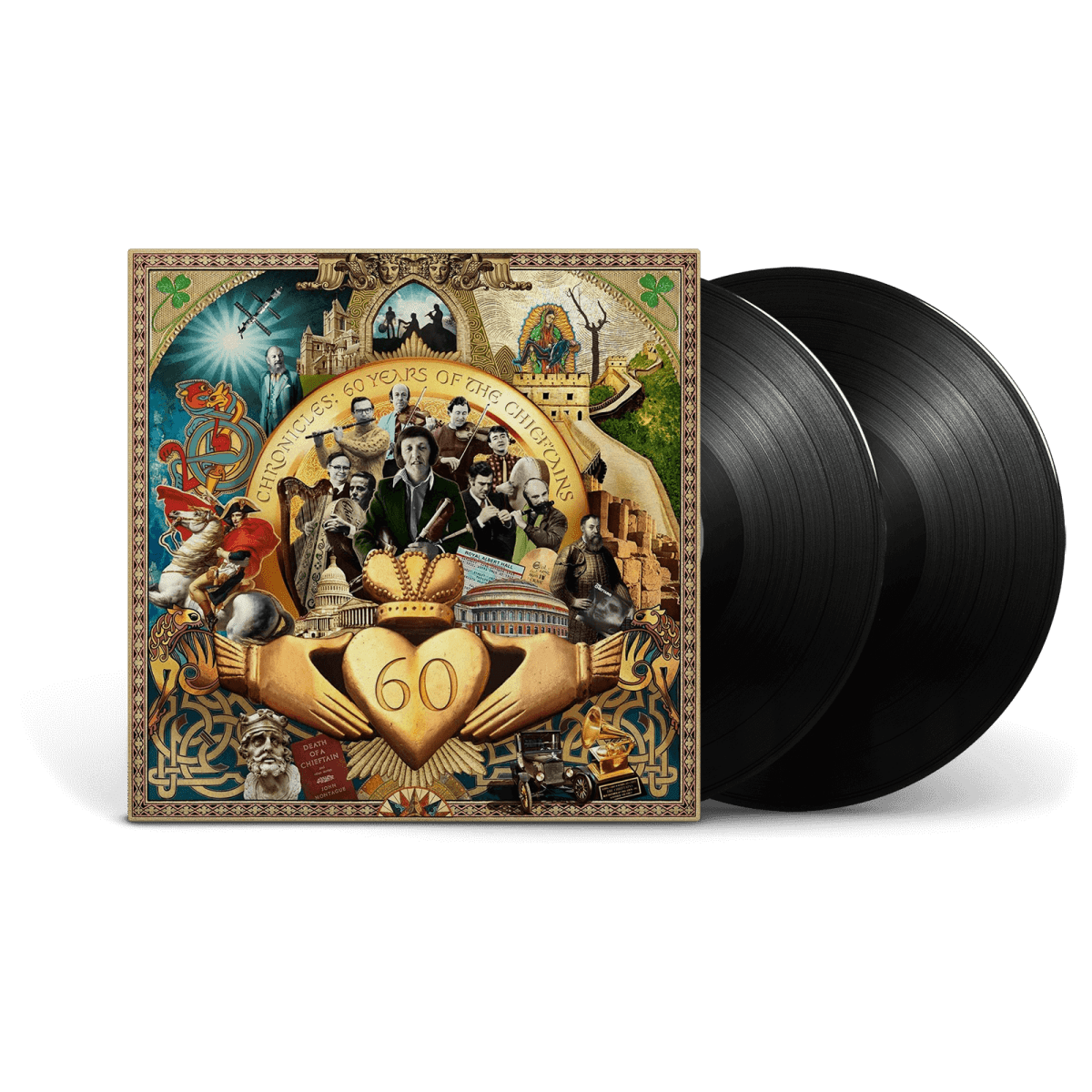 The Chieftains : Chronicles: 60 Years of The Chieftains (2LP Set) - Claddagh Records
