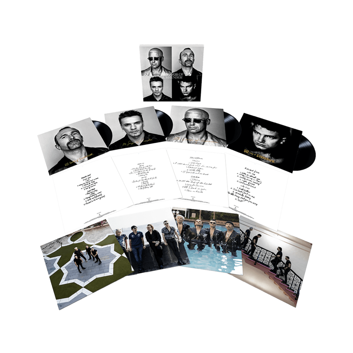U2 : Songs of Surrender (4LP Super Deluxe Collector Boxset) - Claddagh Records