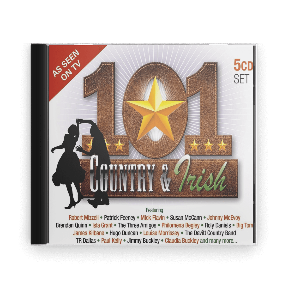 Various : 101 Country Irish Collection (5CD) - Claddagh Records