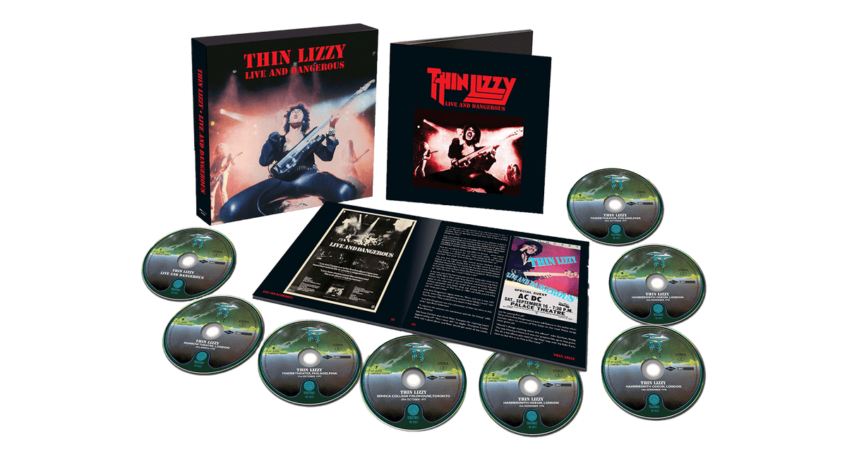 Thin Lizzy : Live and Dangerous (8CD Boxset)