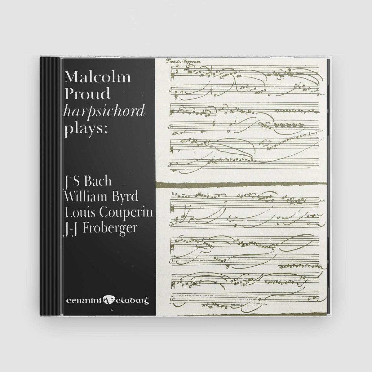 Malcolm Proud : Harpsichord Plays