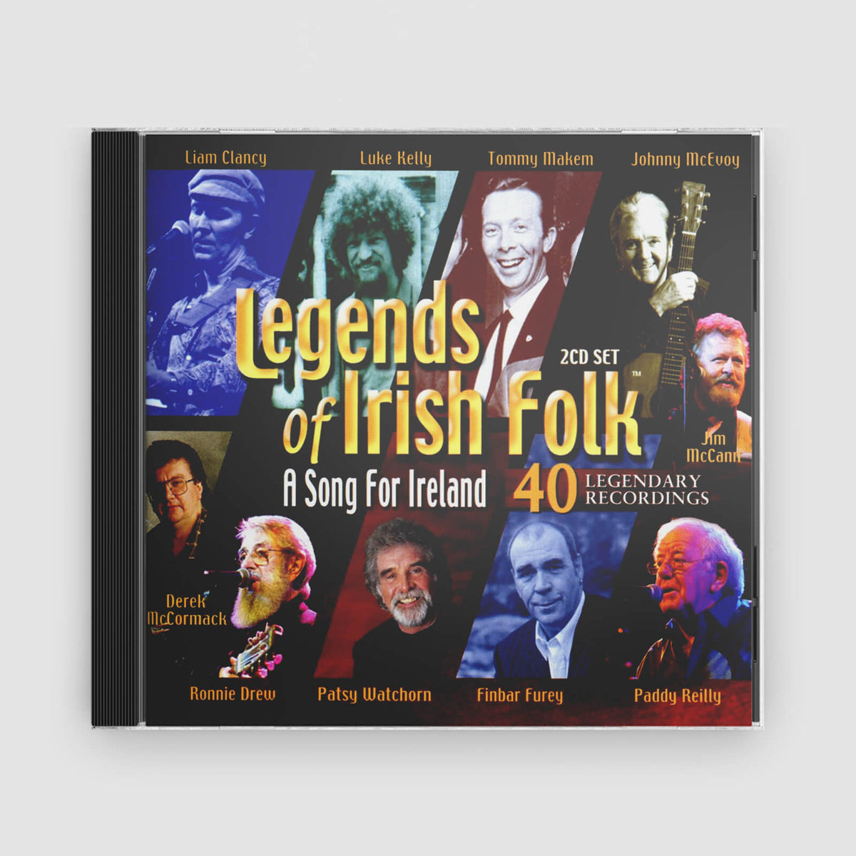 Various : Legends of Irish Folk: A Song for Ireland (2CD)