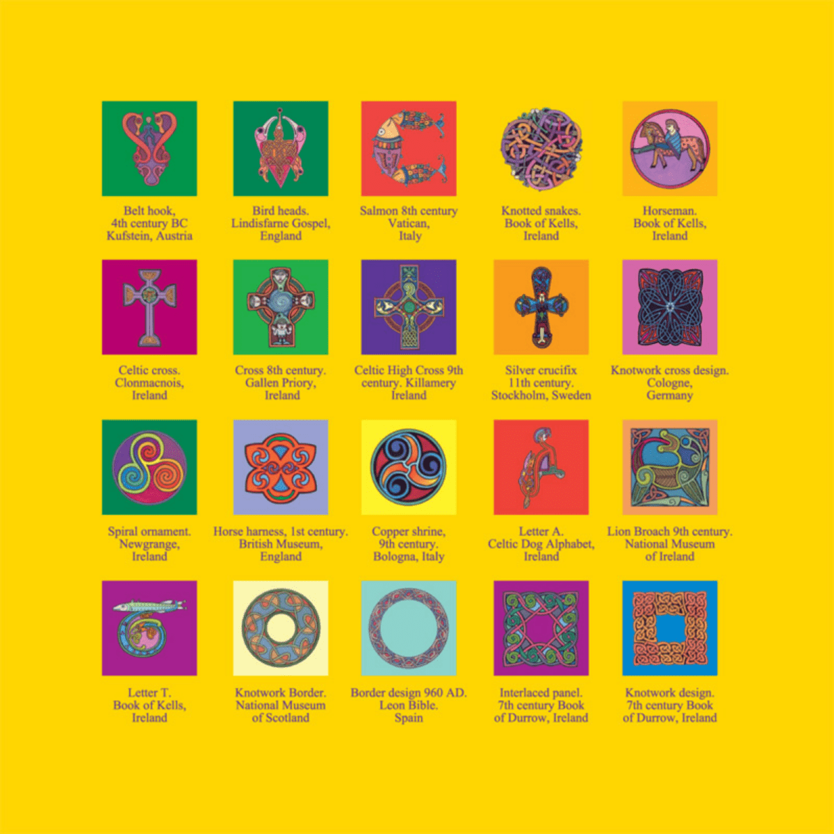 Celtic Art Memory Game - Claddagh Records