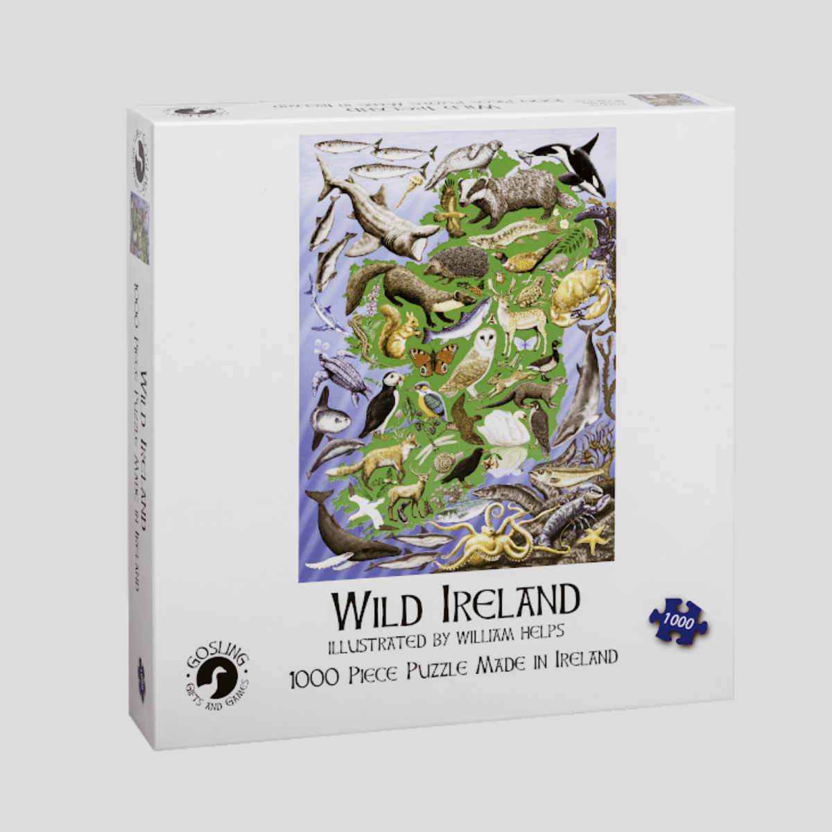 Wild Ireland 1000 Piece Puzzle - Claddagh Records